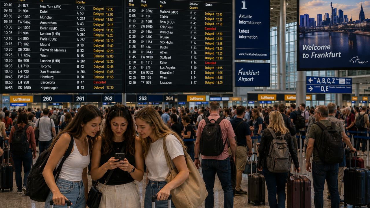 Aviation Updates: Massive Travel Chaos Paralyzes Germany as Lufthansa and Eurowings Suffer Over 1,500 Flight Cancellations and Delays