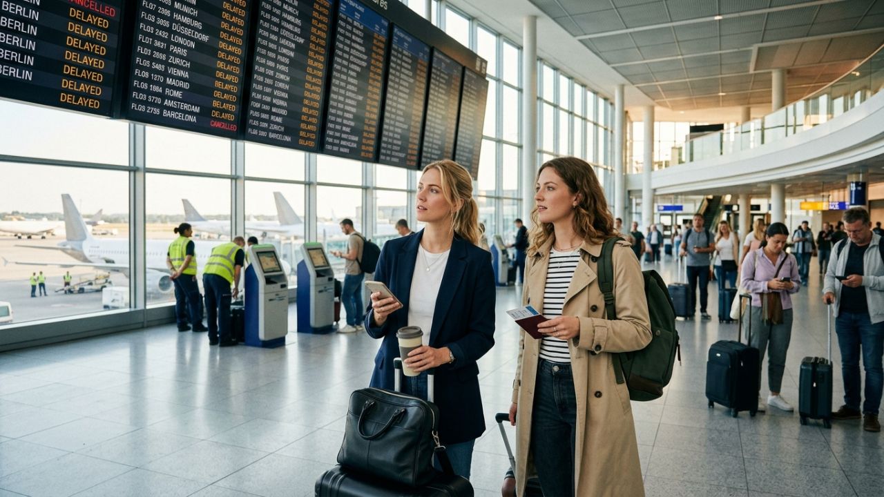 Germany’s Aviation Network Crippled: Over 1,320 Flight Delays and 70 Cancellations at Frankfurt, Munich, and Berlin Ignite Massive Travel Chaos for Lufthansa, Ryanair, and easyJet Passengers
