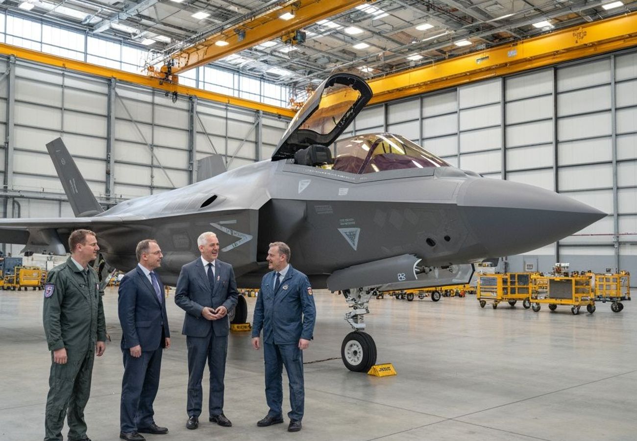 Germany's First F-35A Lightning II Gets F135 Engine: Rollout and Flight Testing Expected in 2026