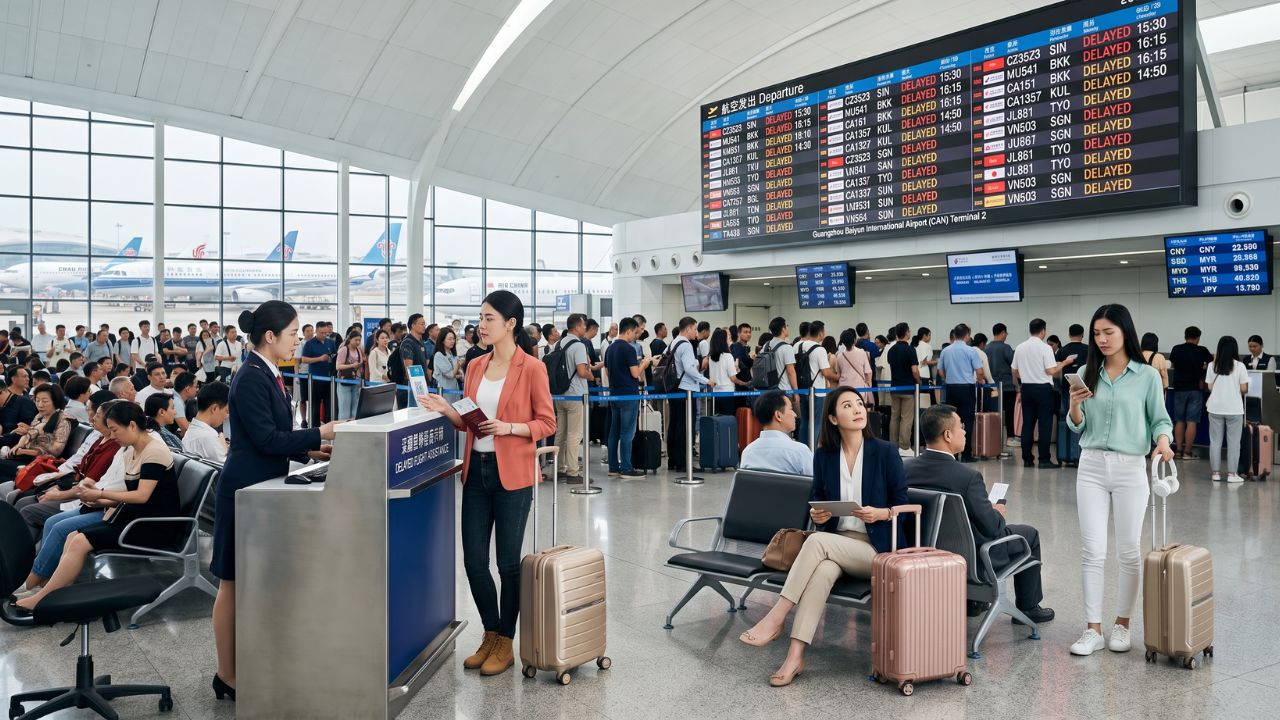 Absolute Travel Chaos Engulfs Guangzhou Baiyun Airport as 485 Delays and Flight Cancellations Paralyze Air China, China Eastern, and China Southern Operations Across the Asia-Pacific: Latest Airline News