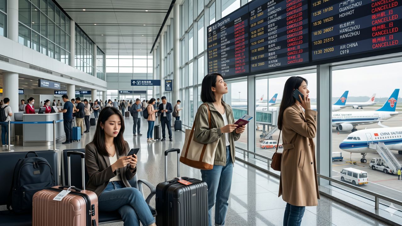 Breaking Airline News: Severe Travel Chaos Sweeps China as Over 40 Massive Flight Cancellations Devastate Guangzhou, Hohhot, and Hangzhou Hubs