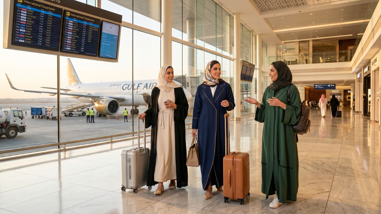A newly delivered Gulf Air Airbus A321neo, explicitly deployed to provide highly reliable, disruption-free transit and combat massive travel chaos across the Middle East