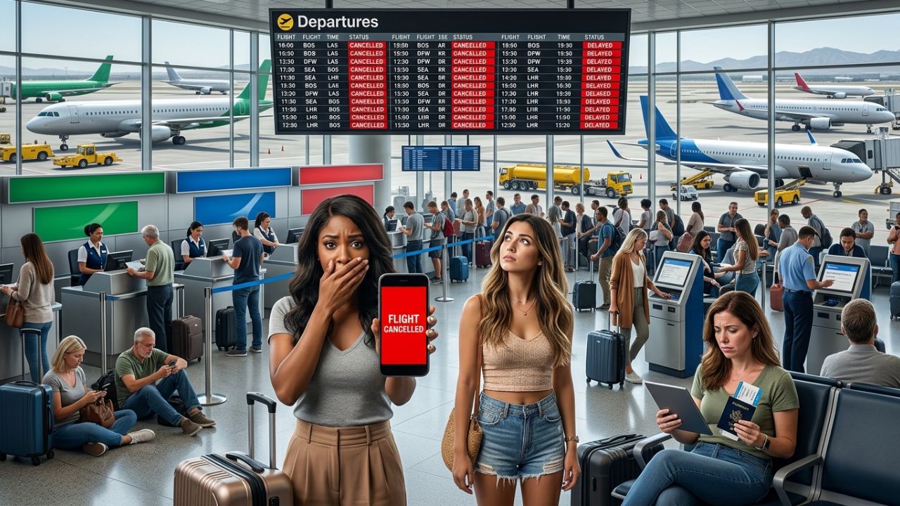 Breaking Airline News: Severe Travel Chaos Paralyzes Harry Reid International Airport as Frontier and British Airways Execute Massive Flight Cancellations