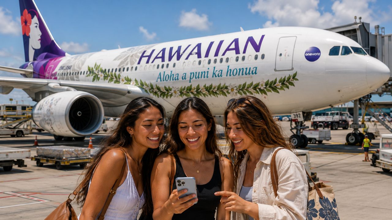 Hawaiian Airlines oneworld alliance Alaska Air travel chaos