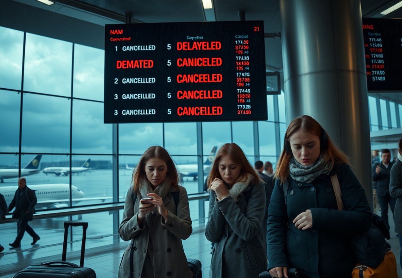 Heathrow and Gatwick Airports Hit by Powerful Thunderstorms Causing Severe Flight Delays, Operational Disruptions and Large Scale Passenger Stranding Across UK Aviation Network
