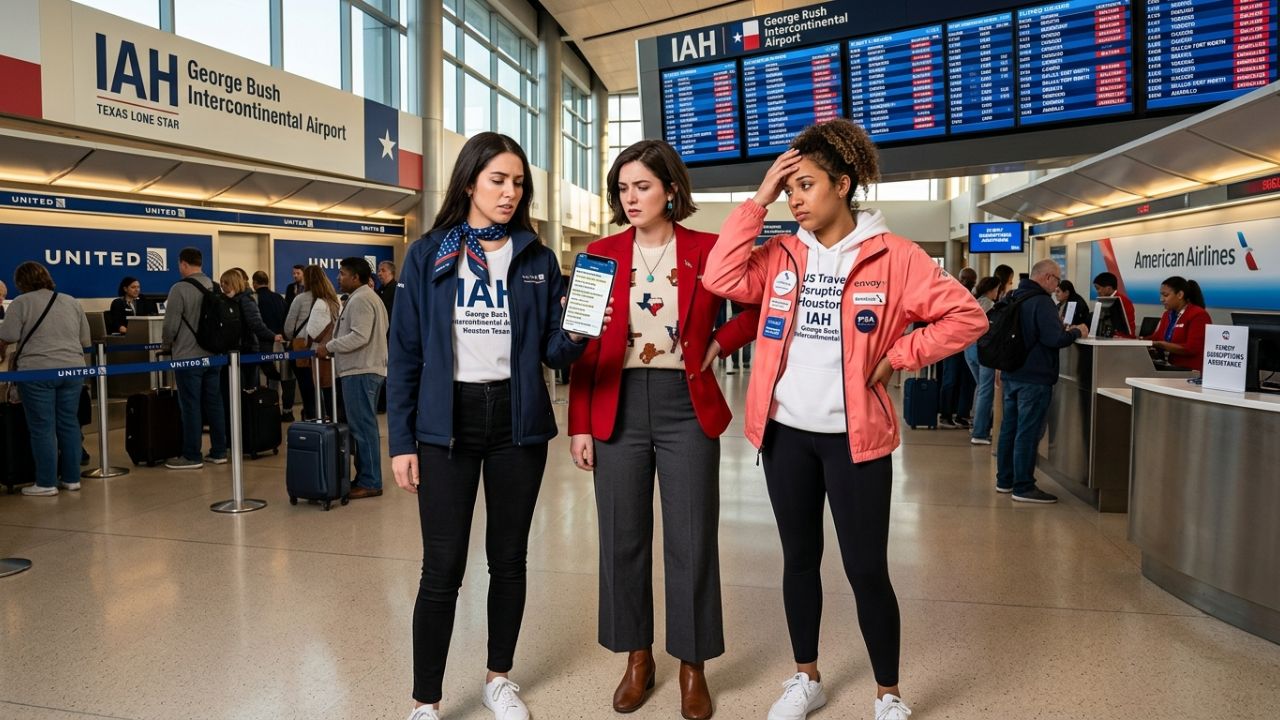 Houston Airport Meltdown Triggers Nationwide Travel Chaos as United and American Face Massive Flight Cancellations