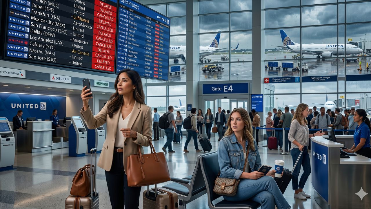 Texas Travel Chaos: 105 Massive Delays and Cancellations Paralyze Houston Bush Intercontinental Airport, Disrupting Flights to Germany, Canada, and Central America