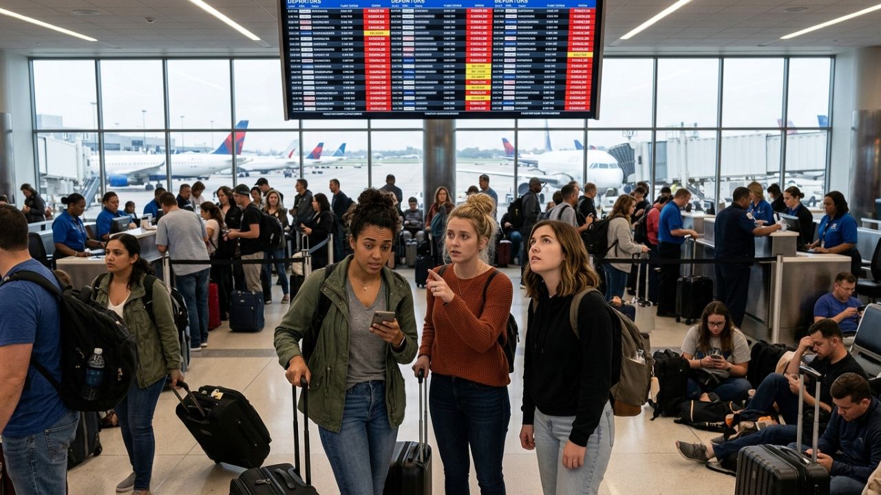 Massive Travel Chaos Paralyzes Houston Bush Intercontinental Airport as Envoy Air, Delta, and Frontier Trigger Sudden Flight Cancellations: Latest Airline News