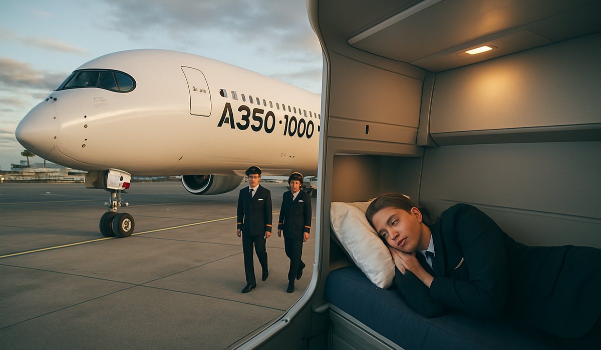 Inside the Airbus A350-1000: How Modern Ultra-Long-Haul Aircraft Keep Cabin Crew Alert and Safe