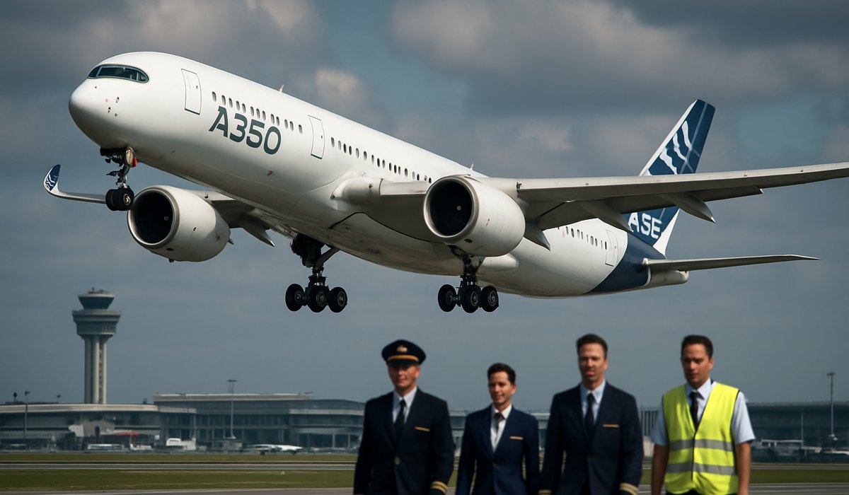 Airbus A350's Revolutionary Wing Design Slashes Fuel Consumption by 25%, Signaling Major Shift in Aircraft Economics