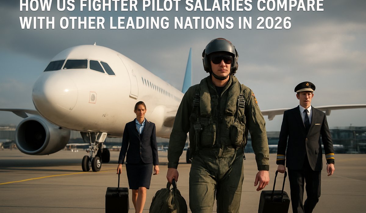 US Fighter Pilot Compensation Surges Ahead of Global Rivals as Military Aviation Faces Recruitment Crisis