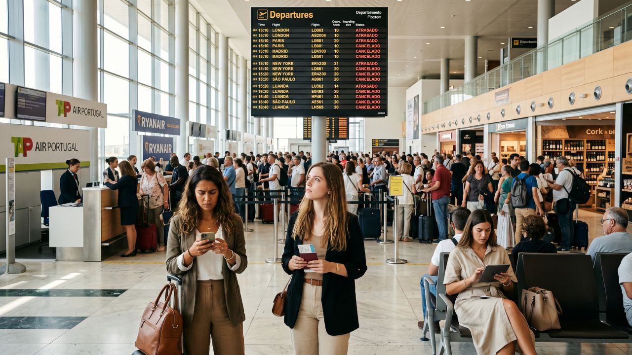 Severe Travel Chaos Engulfs Lisbon as Humberto Delgado Airport Suffers Massive 107-Flight Breakdown, Fracturing Critical Routes to New York and London: Latest Airline News
