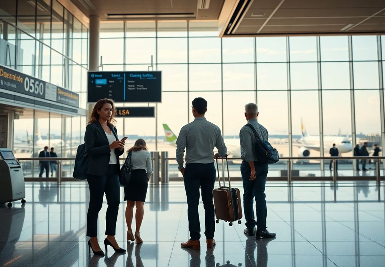 Global airline traffic forecast map showing regional growth disparities in 2026