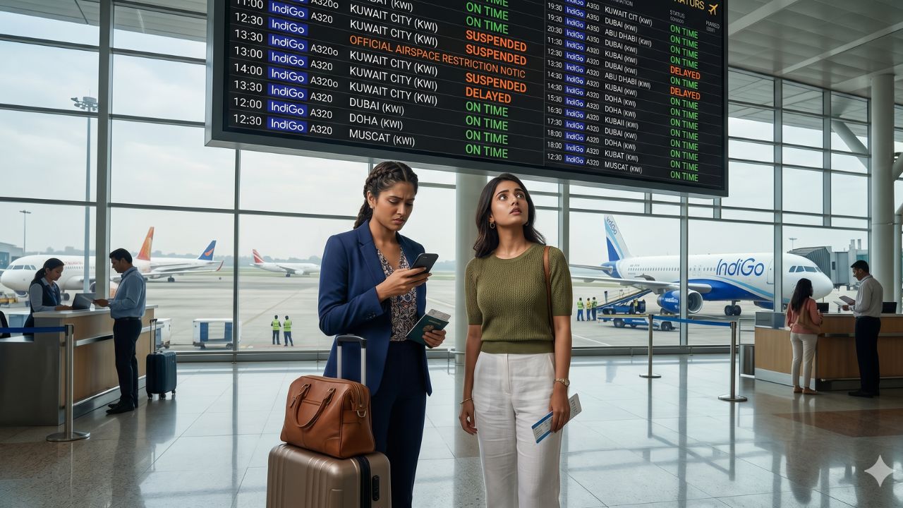 Breaking Airline News: Terrifying Kuwait Airspace Closures Trigger Massive IndiGo Flight Cancellations and Severe Travel Chaos