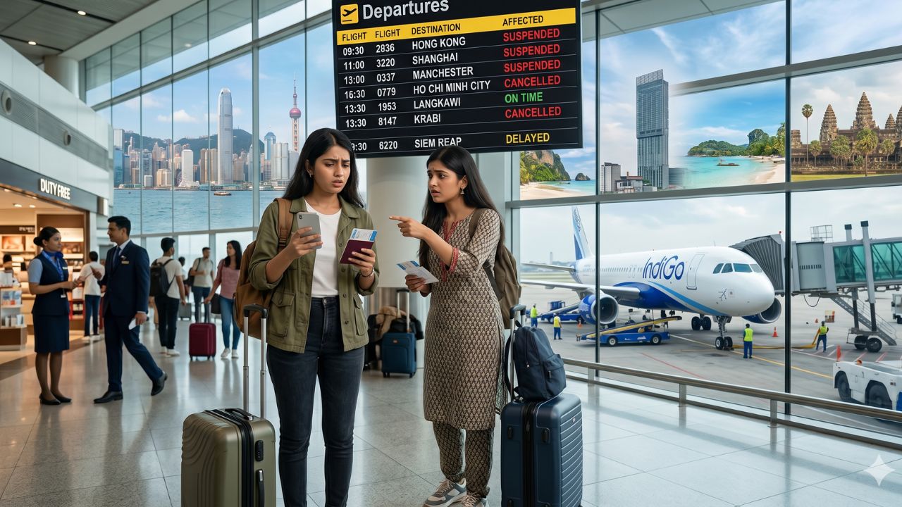 Breaking Airline News: IndiGo Triggers Massive Flight Cancellations Across 7 Global Routes, Sparking Terrifying Travel Chaos