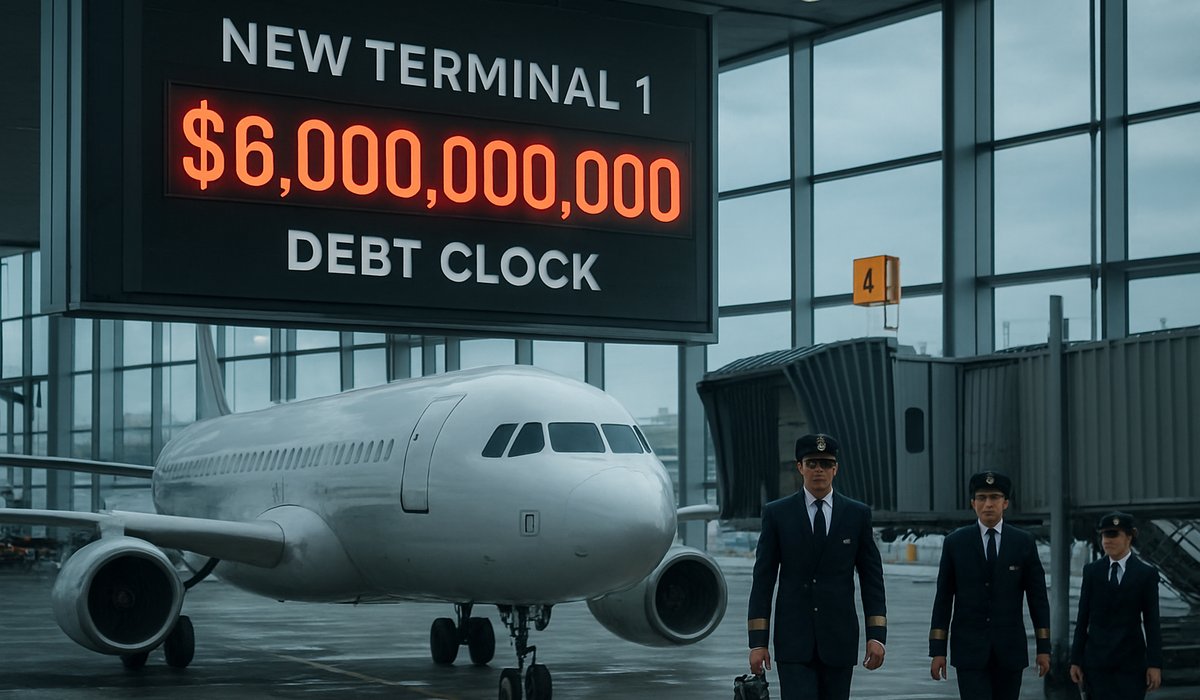 $6 Billion Debt Crisis Looms Over New York JFK's Ambitious Terminal 1 Overhaul