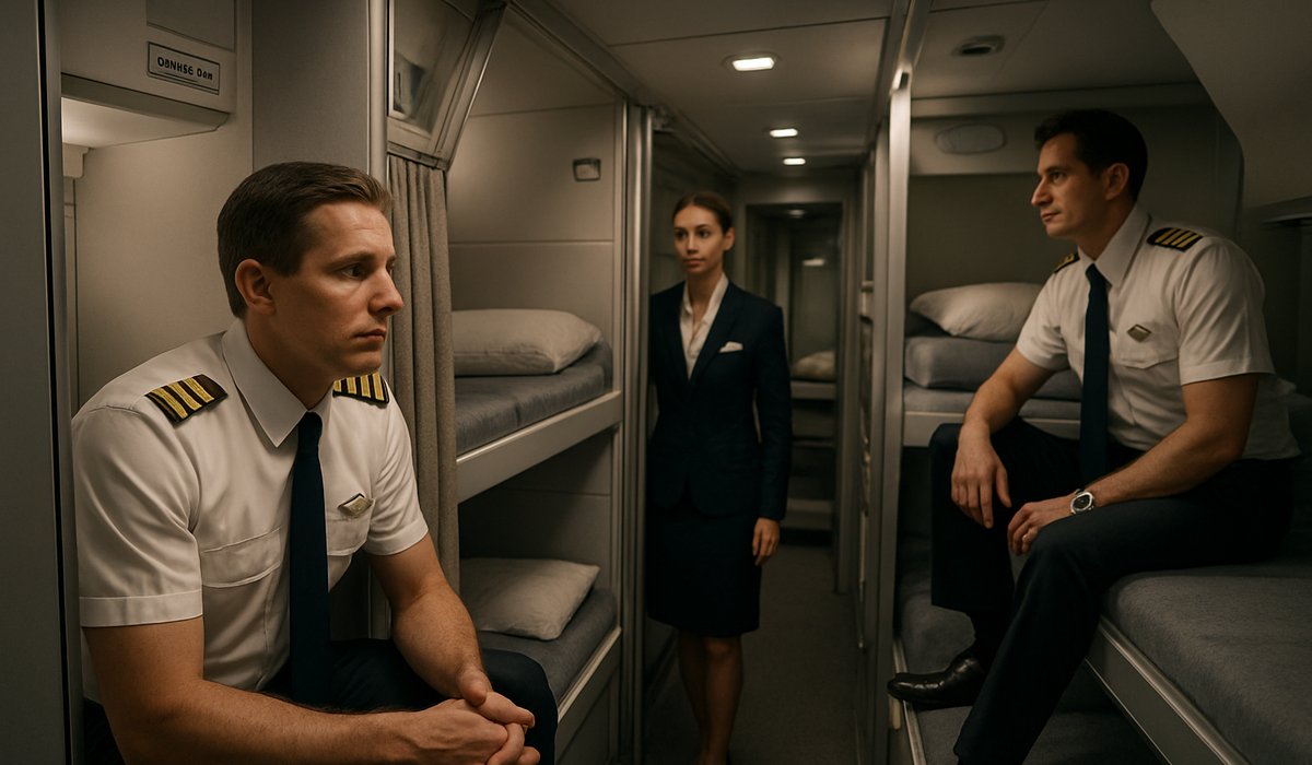 Boeing 747-8's Hidden Crew Rest Compartments: How Airlines Manage Fatigue on Ultra-Long-Haul Flights