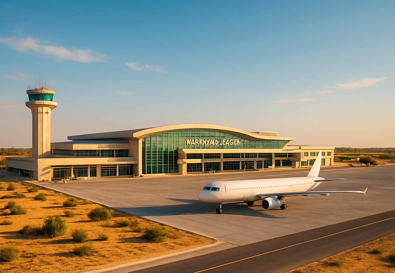 Nasiriyah International Airport rendering in Dhi Qar province, Iraq