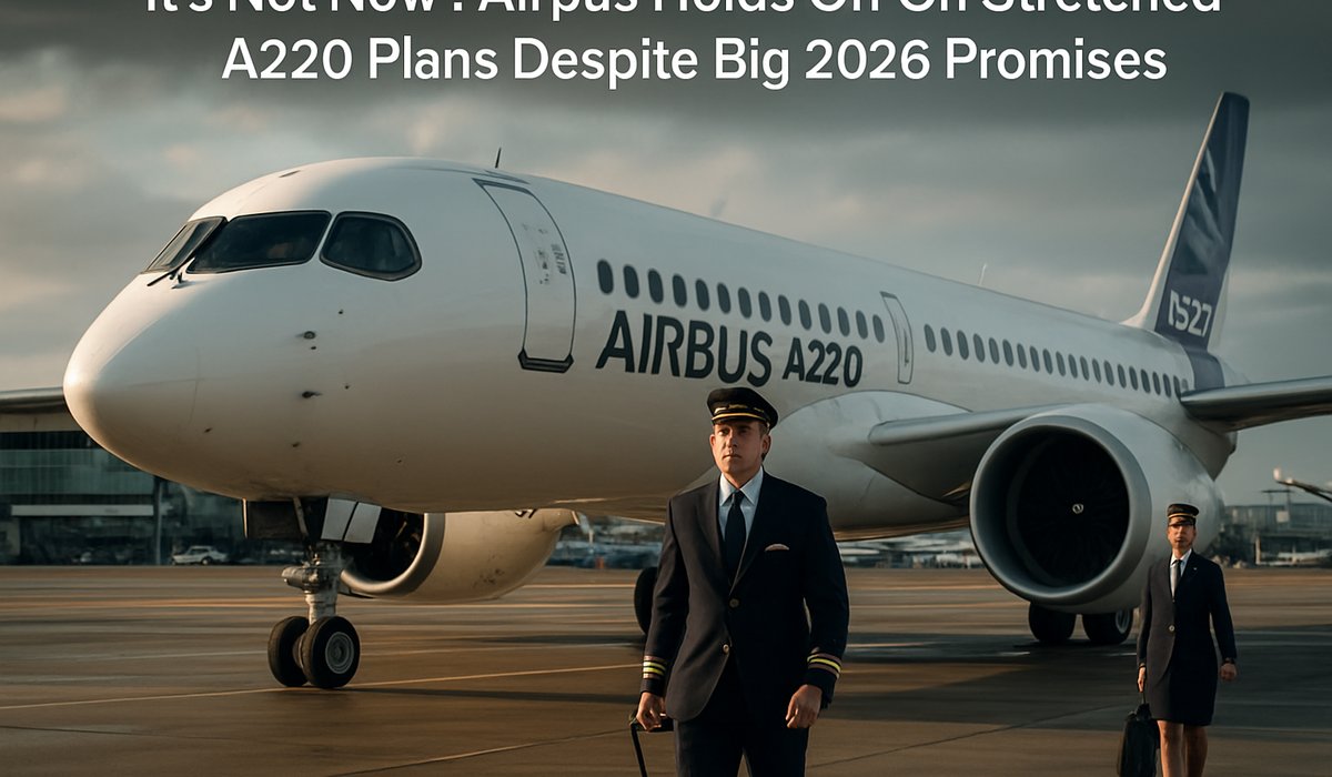 Airbus Delays Stretched A220 Decision as Airline Demand Remains Uncertain