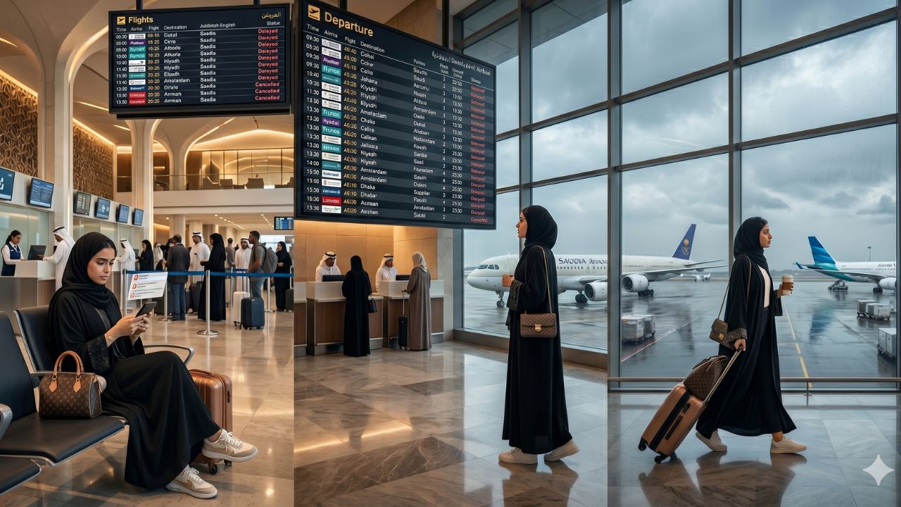Middle East Travel Chaos: Severe Flight Cancellations and Delays Paralyze King Abdulaziz Airport in Jeddah as Saudia and Flyadeal Networks Collapse