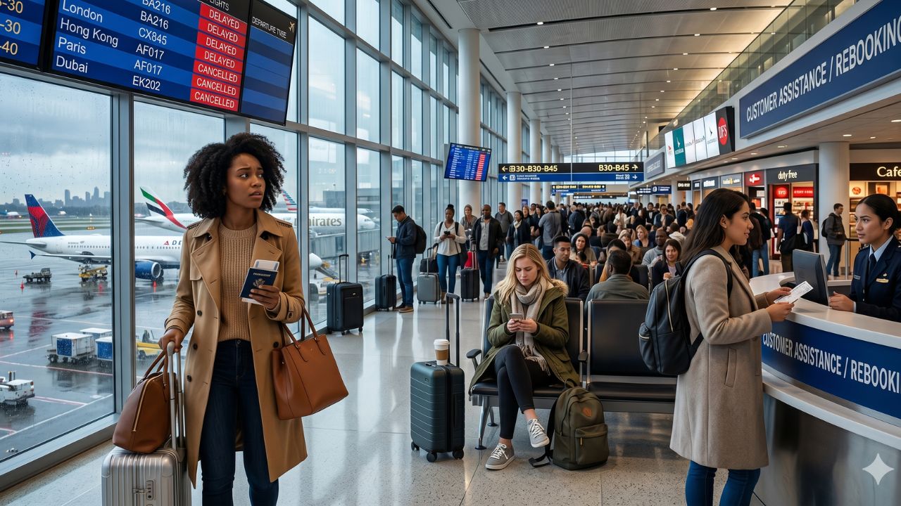 JFK Travel Chaos: 118 Delays and 5 Critical Cancellations Paralyze JetBlue, Delta, and American Airlines on Global Routes