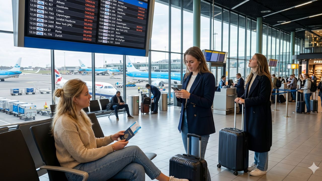 Breaking Airline News: Terrifying KLM and BA CityFlyer Flight Cancellations Trigger Massive Amsterdam Paralyzation and Severe Travel Chaos