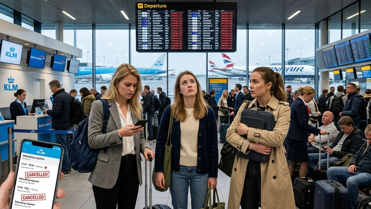 European Travel Chaos Deepens as 27 Flight Cancellations Strike KLM, British Airways, and Finnair Networks