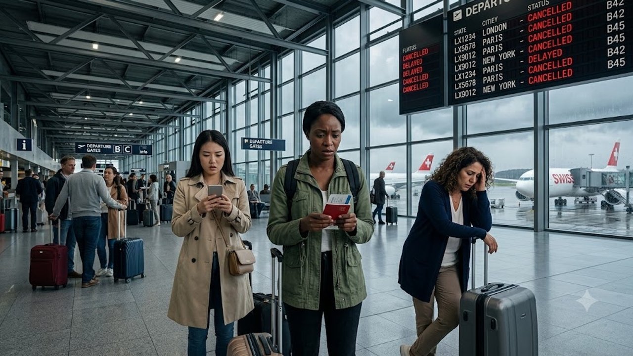Kuwait Airways, Austrian Airlines, Delta Air Lines, and More Major Airlines Trigger Travel Disruptions Across Switzerland as Key Flights Are Cancelled at Zurich Airport Affecting Routes to Kuwait, Vienna, Atlanta, Paris, Hamburg, and More Key Destinations – New Update You Need to Know
