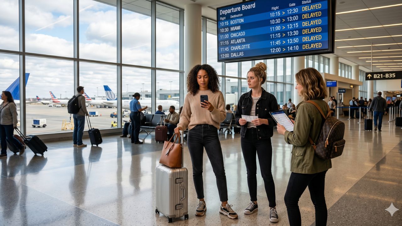 LaGuardia Terminal Gridlock: American Airlines, Delta, and JetBlue Suffer 59 Sudden Flight Delays, Stranding Passengers in Severe Travel Chaos