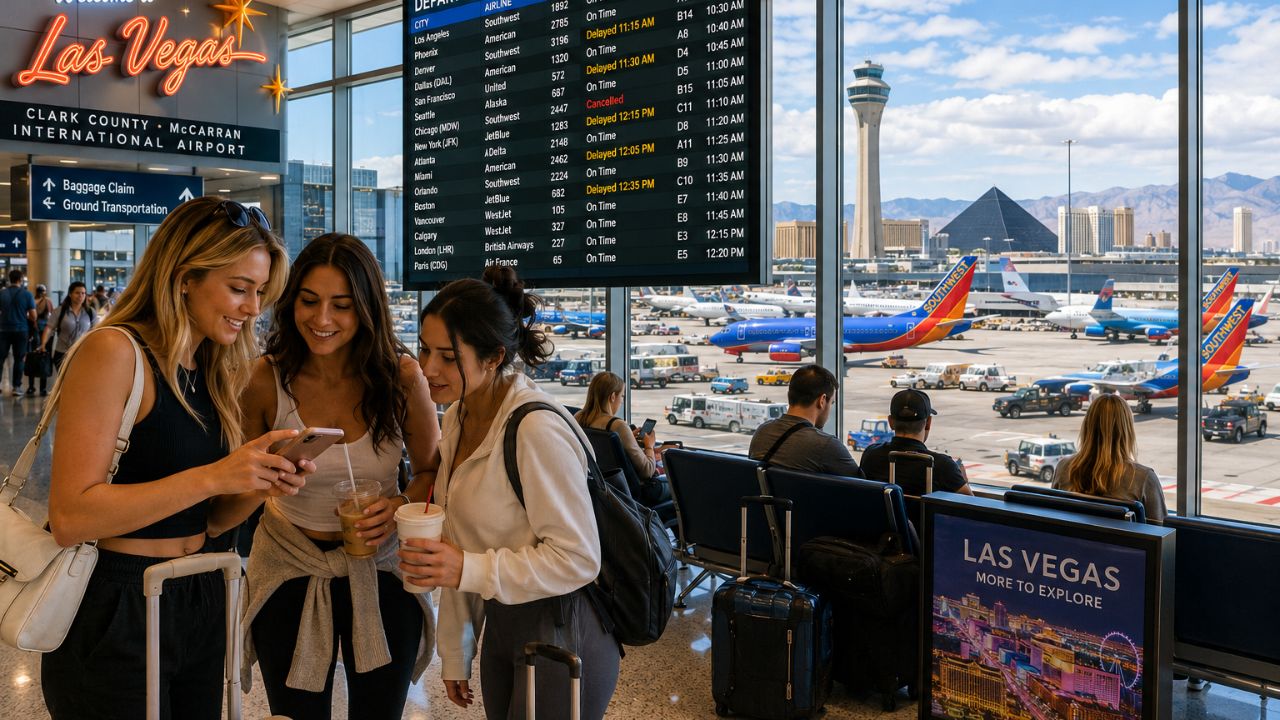 Aviation Updates: Las Vegas Travel Demand Collapses as Harry Reid Airport Loses 1.42 Million Passengers
