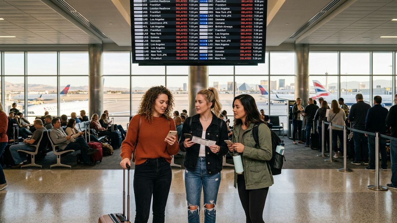 Bypassing Travel Chaos: Massive FAA Staffing Crisis Triggers 3-Hour Delays at Las Vegas Harry Reid, Forcing Global Airlines into Severe Airport Disruptions: Airline News