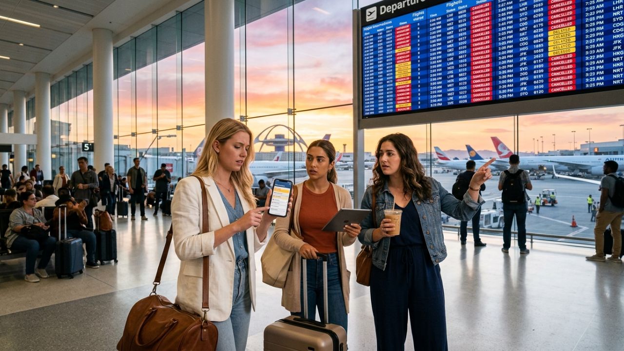 Massive Travel Chaos Strikes LAX: American Airlines and Delta Face Severe Airport Disruptions and Flight Cancellations