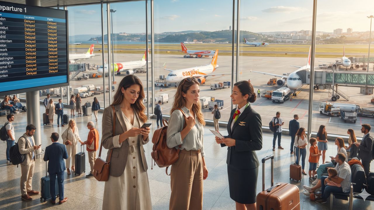Aviation Updates: Lisbon Humberto Delgado Airport Gripped by Severe Travel Chaos as TAP Air Portugal, easyJet, and Delta Air Lines Suffer 82 Delays and Flight Cancellations