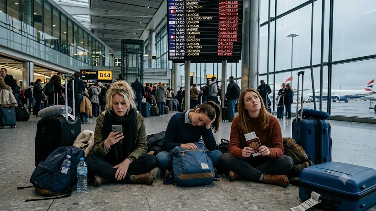 Major Flight Disruptions Hit London Hubs: Multiple Airlines Cancel Services Across Heathrow and Gatwick