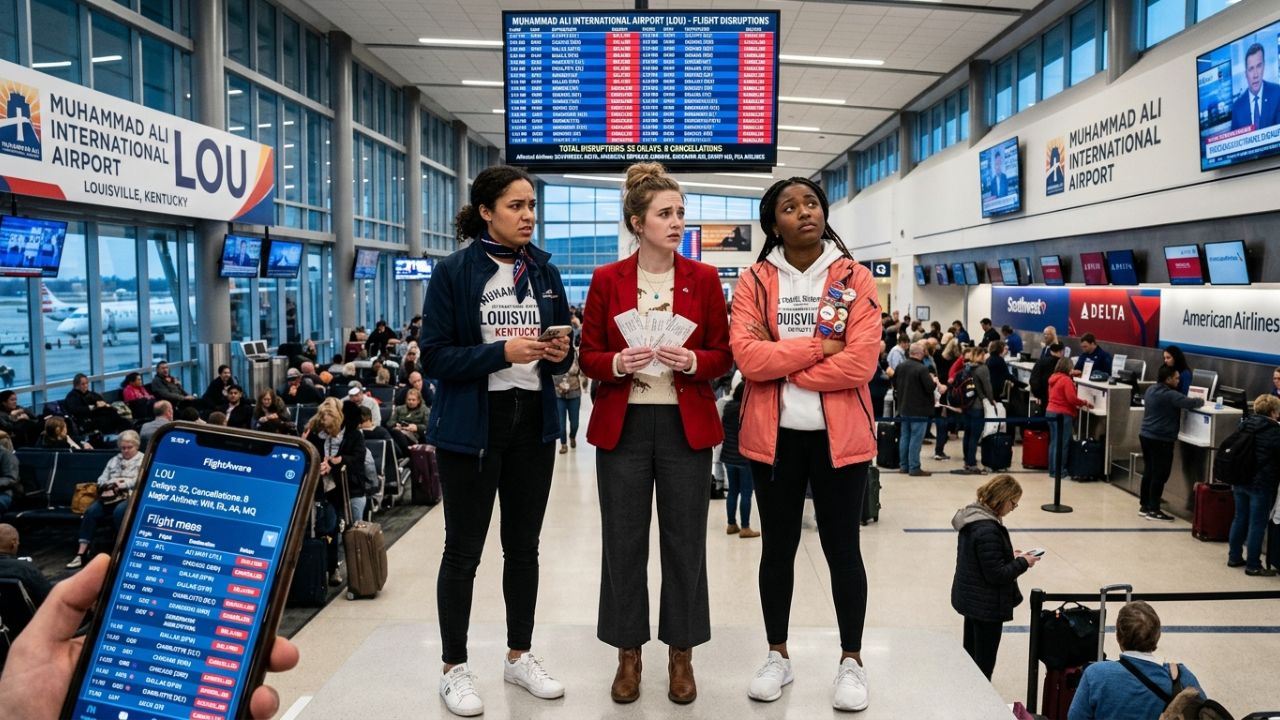 Louisville Airport Gridlock Sparks Regional Travel Chaos as American and Delta Feeders Suffer Flight Cancellations