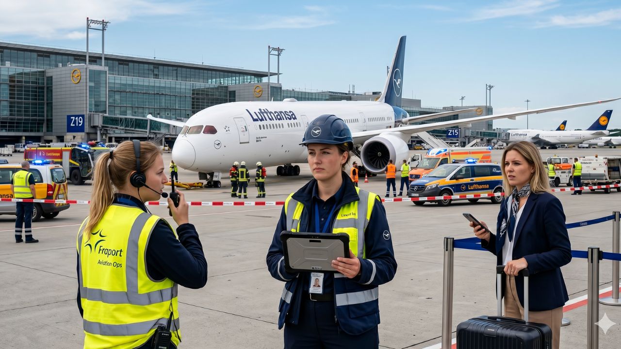 Breaking Airline News: Terrifying Lufthansa Boeing 787 Nose Gear Collapse at Frankfurt Triggers Massive Los Angeles Flight Cancellations and Travel Chaos