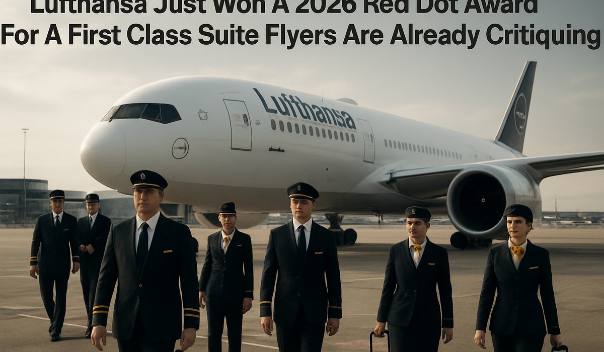 Lufthansa's Award-Winning First Class Suite Faces Real-World Scrutiny Despite Design Recognition
