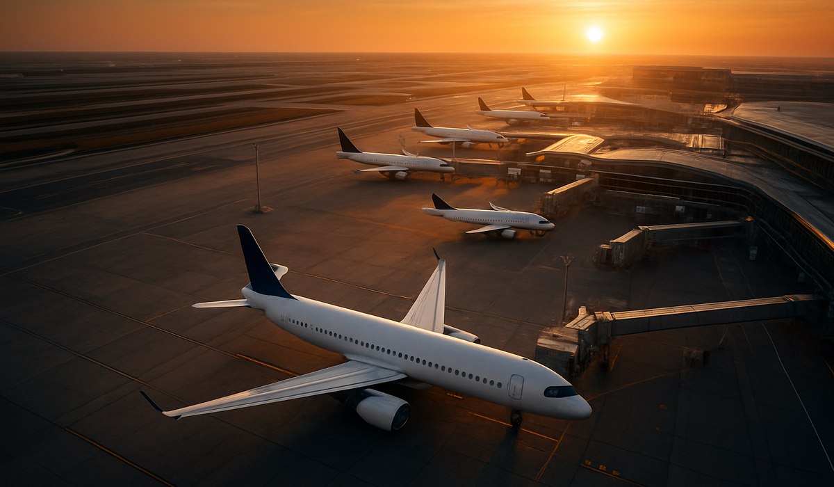 Lufthansa aircraft at Frankfurt Airport FRA terminal in 2026