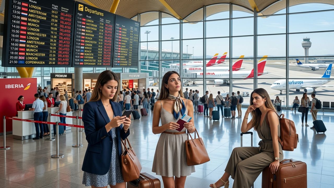 Breaking Airline News: 104 Flights Destroyed at Madrid-Barajas as Massive Iberia and Air Europa Delays Trigger Apocalyptic European Travel Chaos