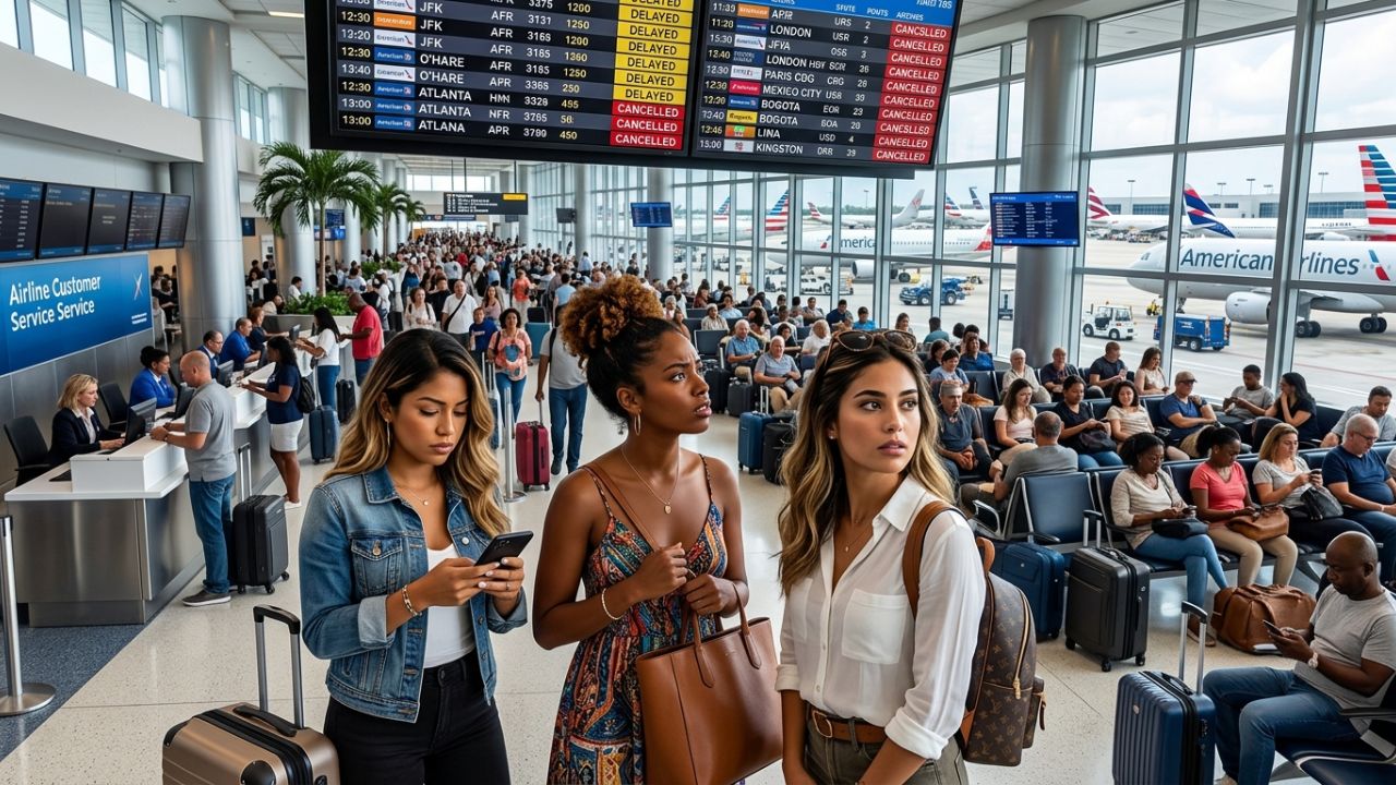 Miami International Airport flight delays and cancellations