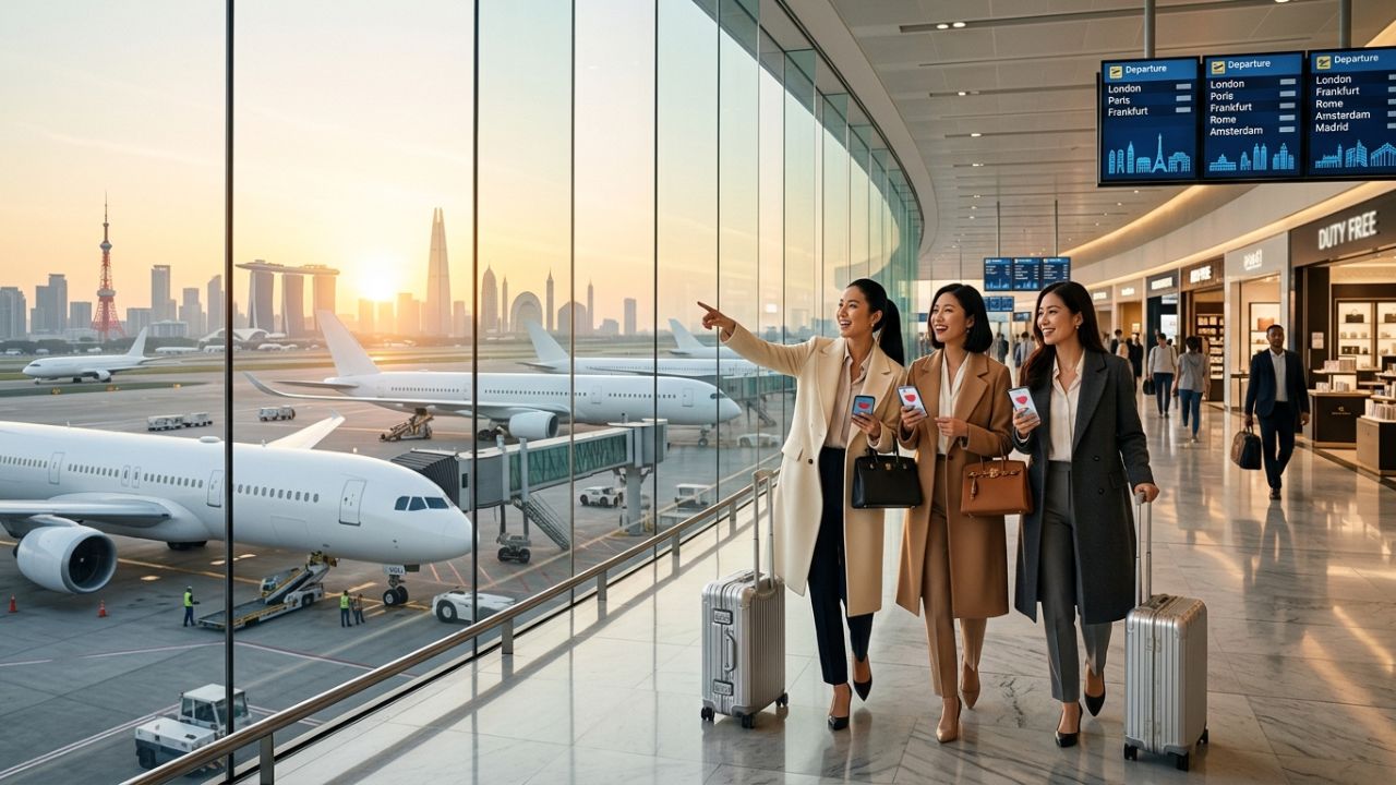 Middle East airlines reclaim Europe routes travel chaos