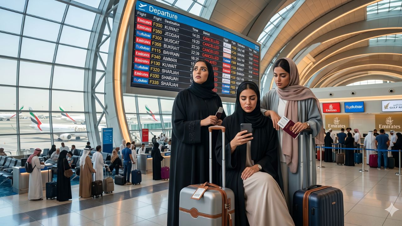 Middle East Travel Chaos: 45 Flights Cancelled as Massive Airport Disruptions Paralyze Kuwait, Dubai, and Regional Mega-Hubs