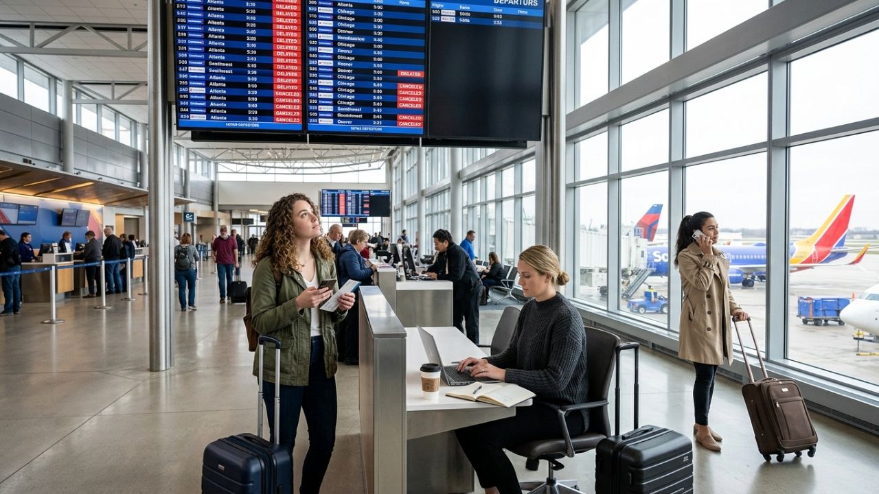 Milwaukee Aviation Gridlock Sparks Travel Chaos as Delta, United, and Southwest Suffer 5 Flight Cancellations