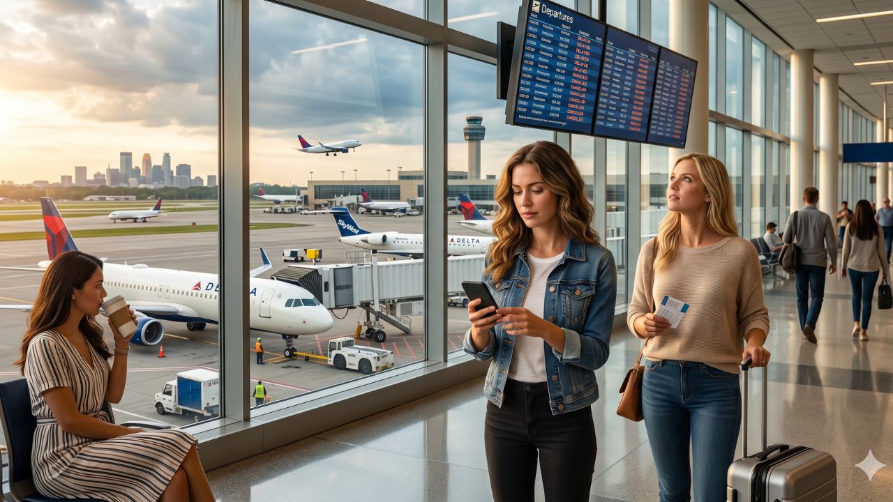 Breaking Airline News: Severe Travel Chaos Paralyzes Minneapolis Airport as Delta, SkyWest, and United Face 69 Massive Flight Delays and Cancellations