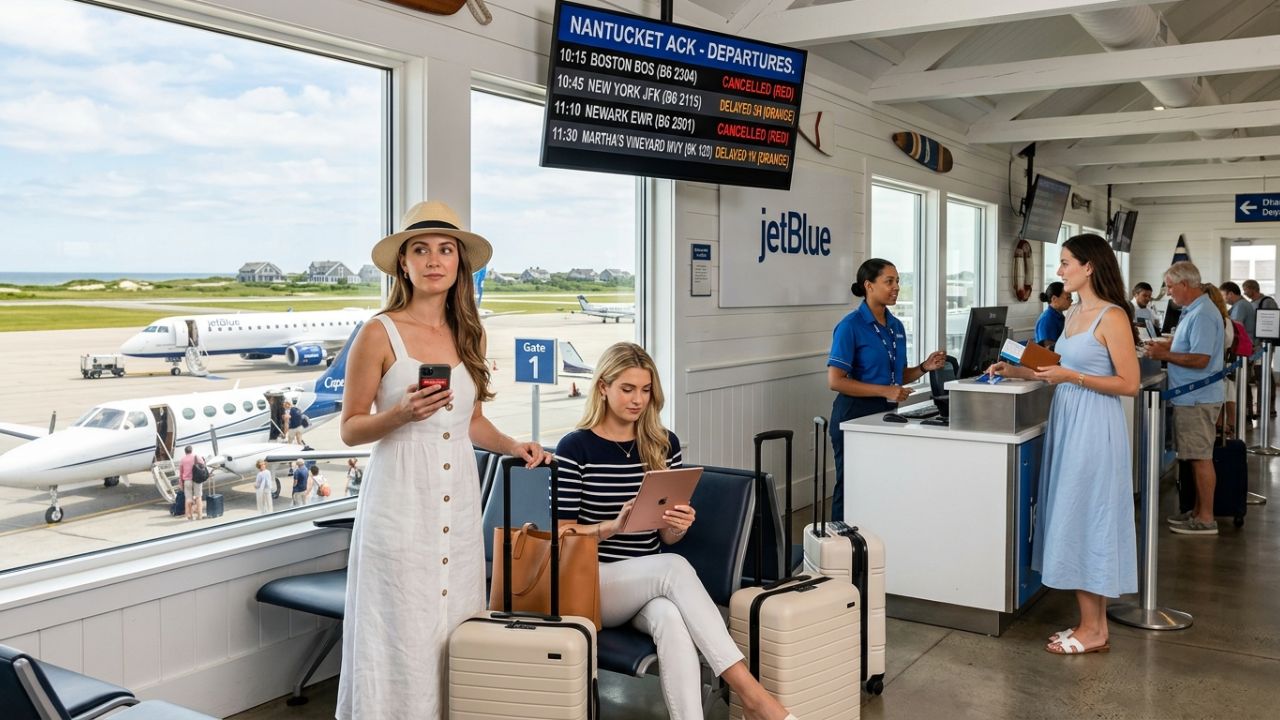 Breaking Airline News: 31 Flight Cancellations at Nantucket Memorial Airport Plunge JetBlue and Tradewind into Extreme Northeast Travel Chaos