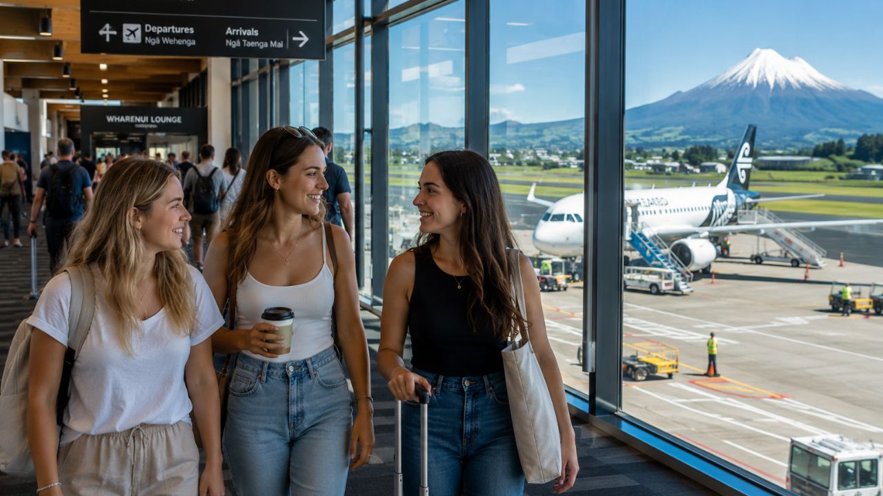 New Plymouth Airport survey stable capacity travel chaos