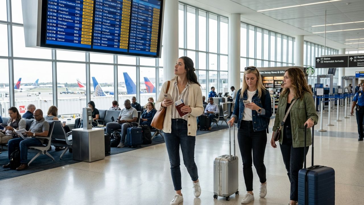 Aviation Updates: Severe Travel Chaos at Newark Liberty Airport as United, Delta, and Lufthansa Suffer 84 Flight Delays