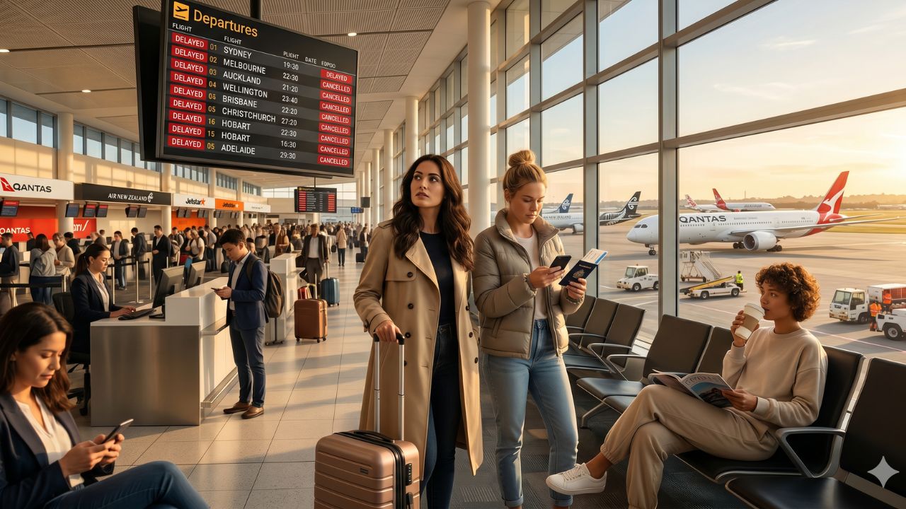 Breaking Airline News: Severe Travel Chaos Paralyzes Oceania as Qantas and Air New Zealand Suffer Massive Flight Cancellations Across the Tasman