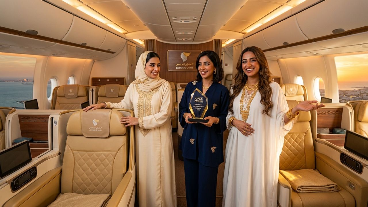 Oman Air Wins 2026 APEX Seat Comfort Award as Passengers Seek Refuge From Global Travel Chaos