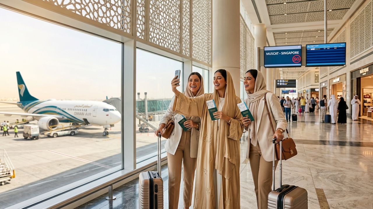 Oman Air Muscat Singapore flights travel chaos